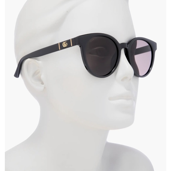 NWT Gucci 53mm Round Statement Sunglasses - Picture 1 of 3